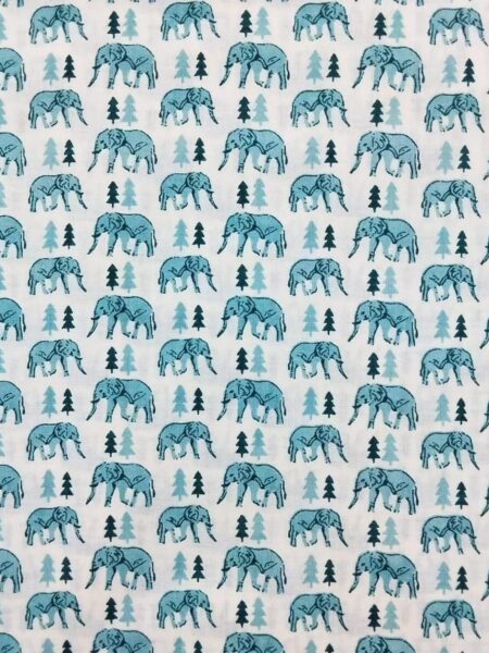 Screen Printed Cotton Fabric FCSKA0010