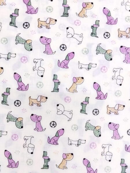 Screen Printed Cotton Fabric FCSKA0011