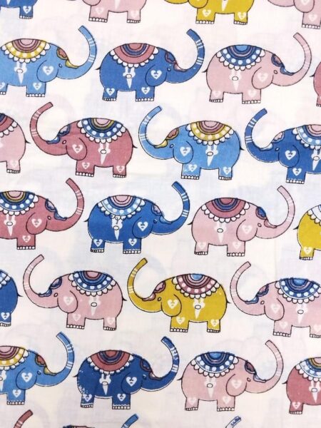 Screen Printed Cotton Fabric FCSKA0012