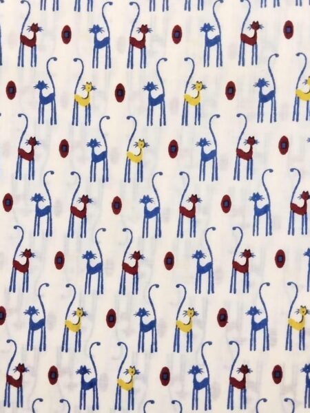 Screen Printed Cotton Fabric FCSKA0013