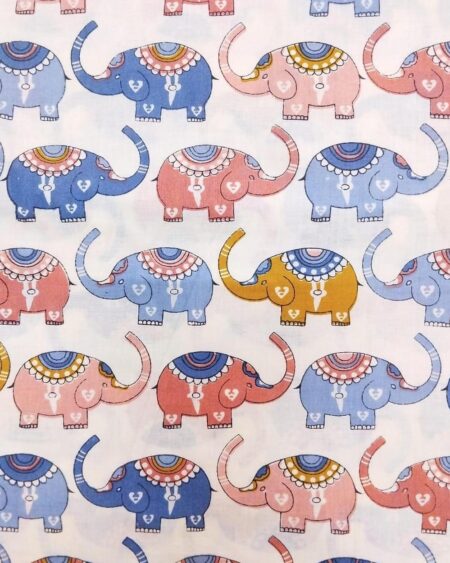 Screen Printed Cotton Fabric FCSKA0014