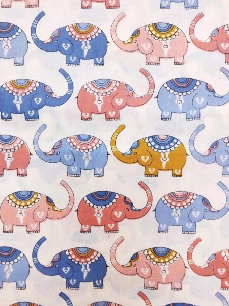 Screen Printed Cotton Fabric FCSKA0014