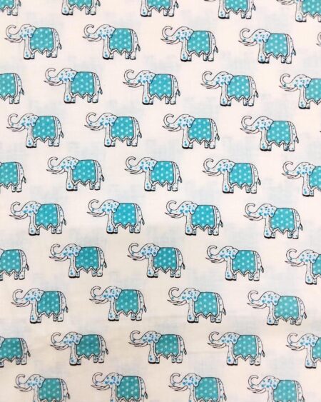 Screen Printed Cotton Fabric FCSKA0015
