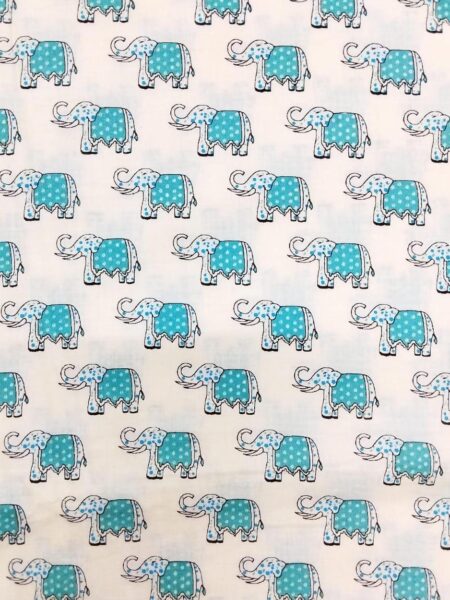 Screen Printed Cotton Fabric FCSKA0015