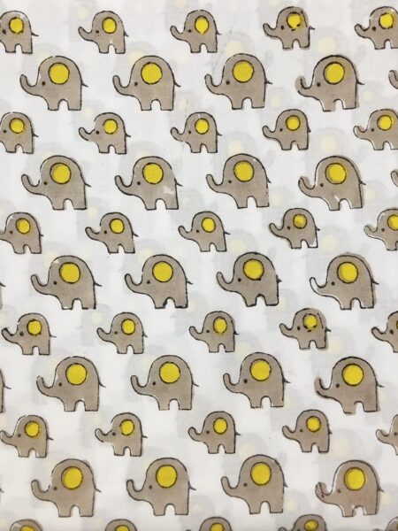 Screen Printed Cotton Fabric FCSKA0016