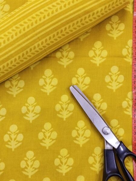 Hand Printed Cotton Fabric Combo FCCSA0003