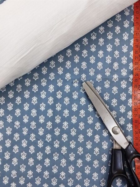 Hand Printed Cotton Fabric Combo FCCSA0014