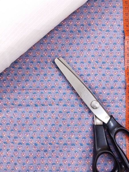 Hand Printed Cotton Fabric Combo FCCSA0032