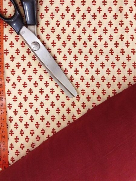 Hand Printed Cotton Fabric Combo FCCSA0033