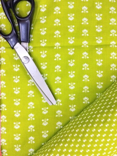Hand Printed Cotton Fabric Combo FCCSA0034