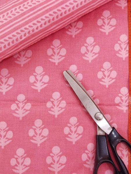 Hand Printed Cotton Fabric Combo FCCSA0041