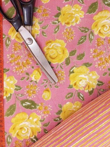 Hand Printed Cotton Fabric Combo FCCSA0042