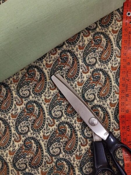 Hand Printed Cotton Fabric Combo FCCSA0043