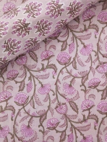 Hand Printed Cotton Fabric Combo FCCSA0044