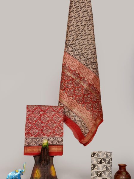 Maheshwari Silk Suit Set SMHA00016