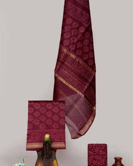 Maheshwari Silk Suit Set SMHA00021