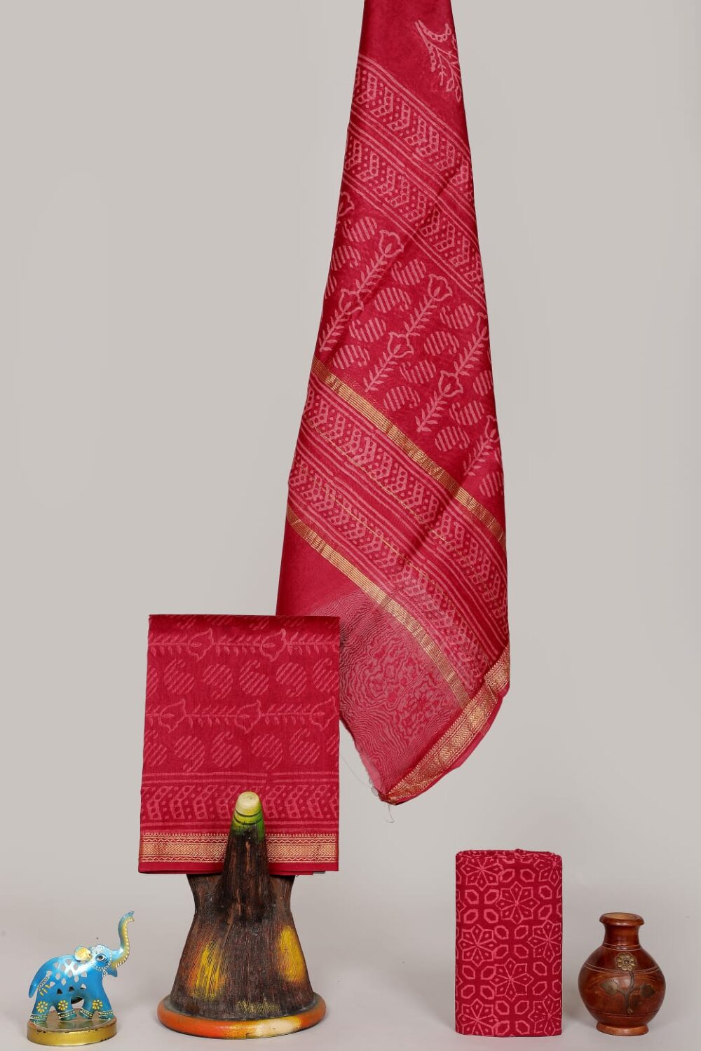 Maheshwari Silk Suit Set SMHA00024