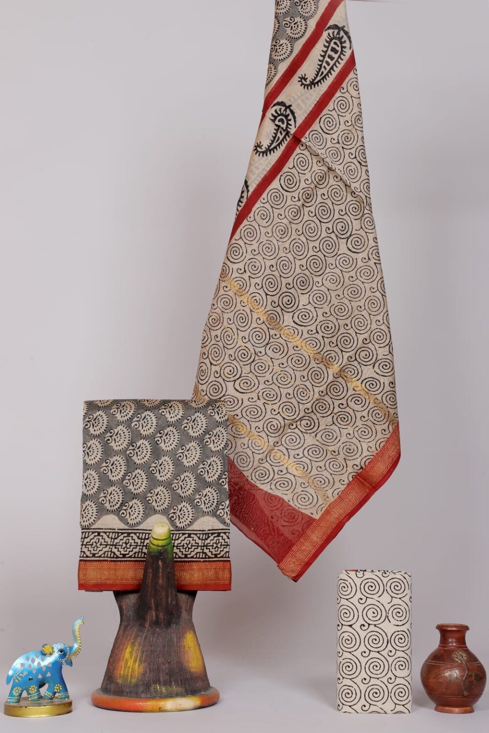Maheshwari Silk Suit Set SMHA00033