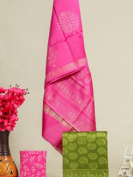 Maheshwari Silk Suit Set SMHA00035