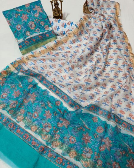 Maheshwari Silk Suit Set SMHA00039