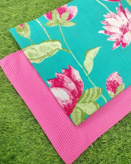 Sanganeri Hand Printed Cotton Fabric Combo