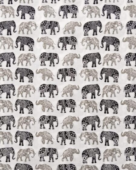 Screen Printed Cotton Fabric