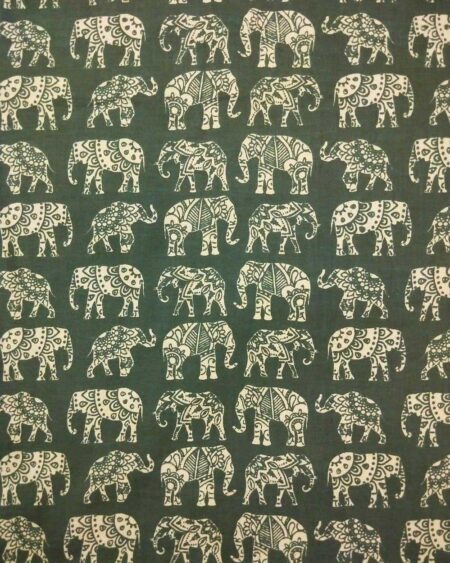 Screen Printed Cotton Fabric