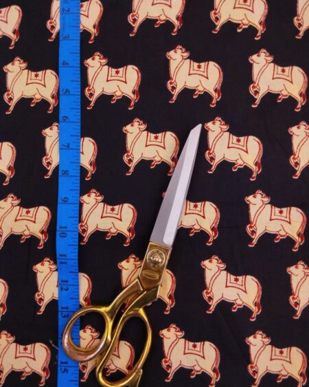 Screen Printed Cotton Fabric