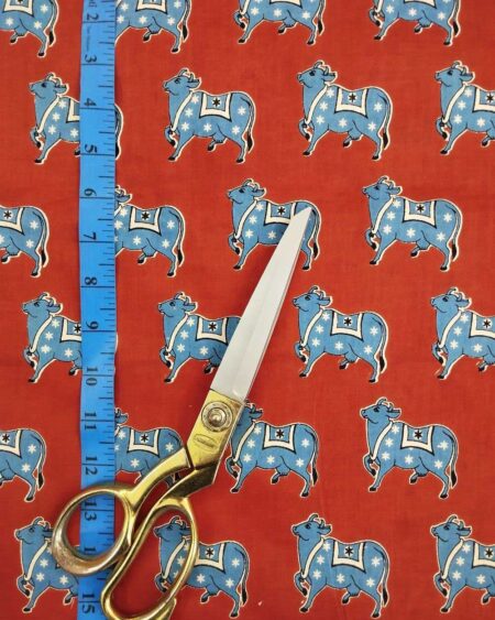 Screen Printed Cotton Fabric