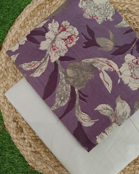 Sanganeri Hand Printed Cotton Fabric Combo